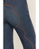 Image #4 - Wrangler Women's 70's Flare Stretch Denim Jeans, Dark Wash, hi-res