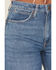 Image #2 - Wrangler Retro Women's Yvette Medium Wash High Rise Wide Leg Denim Jeans, Medium Wash, hi-res