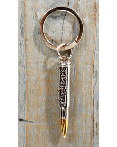 Cody James We The People Bullet Keychain, Silver, hi-res