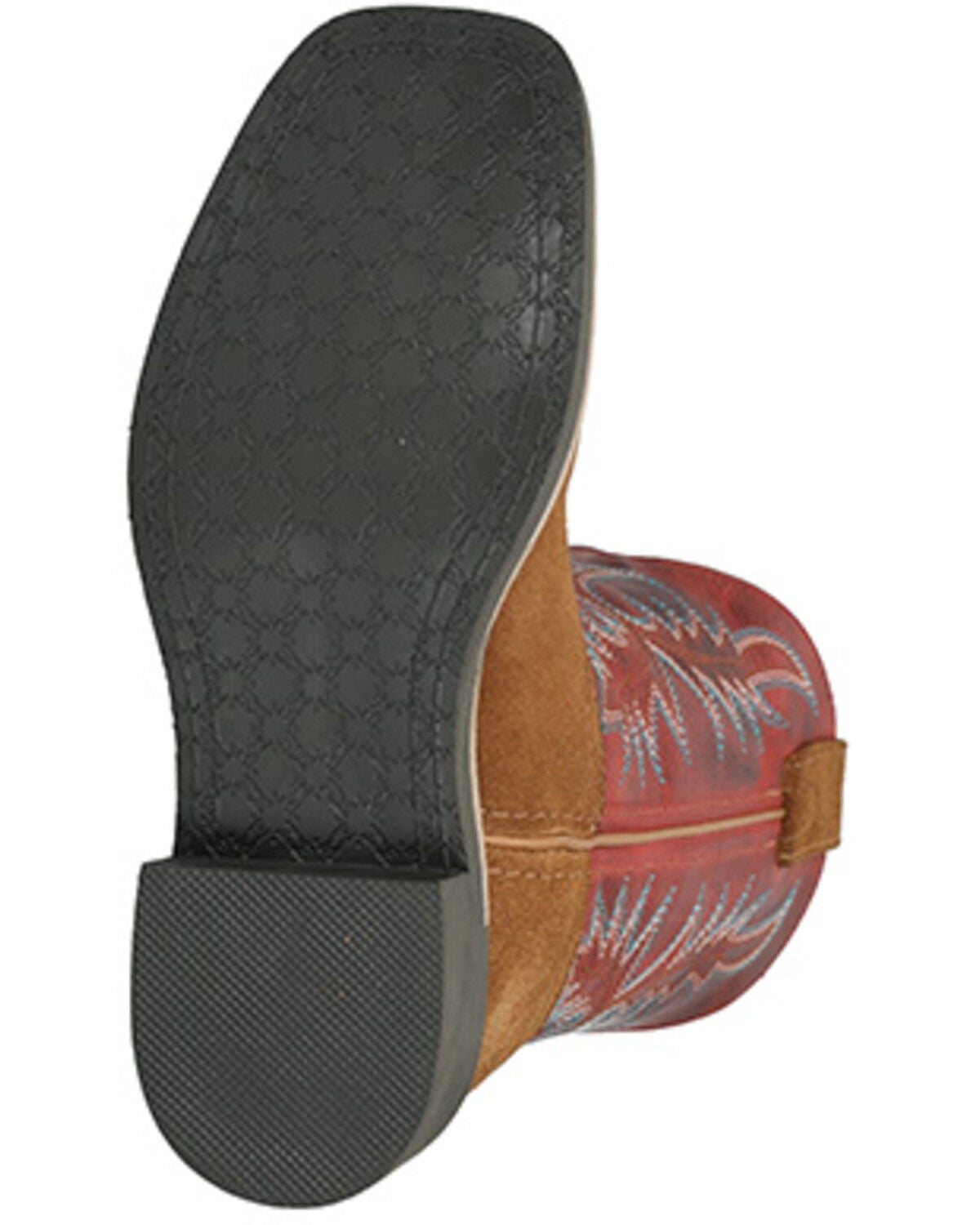 Image #7 - Smoky Mountain Boys' Briscoe Western Boots - Broad Square Toe, Tan, hi-res