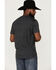 Image #4 - Dale Brisby Men's Rodeo Time Charcoal Steerhead Skull Graphic T-Shirt , Charcoal, hi-res