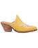 Image #2 - Laredo Women's Wildflower Mules - Snip Toe, Yellow, hi-res