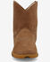 Image #4 - Twisted X Toddler Kid's Driving Moc Boots - Round Toe, Camel, hi-res