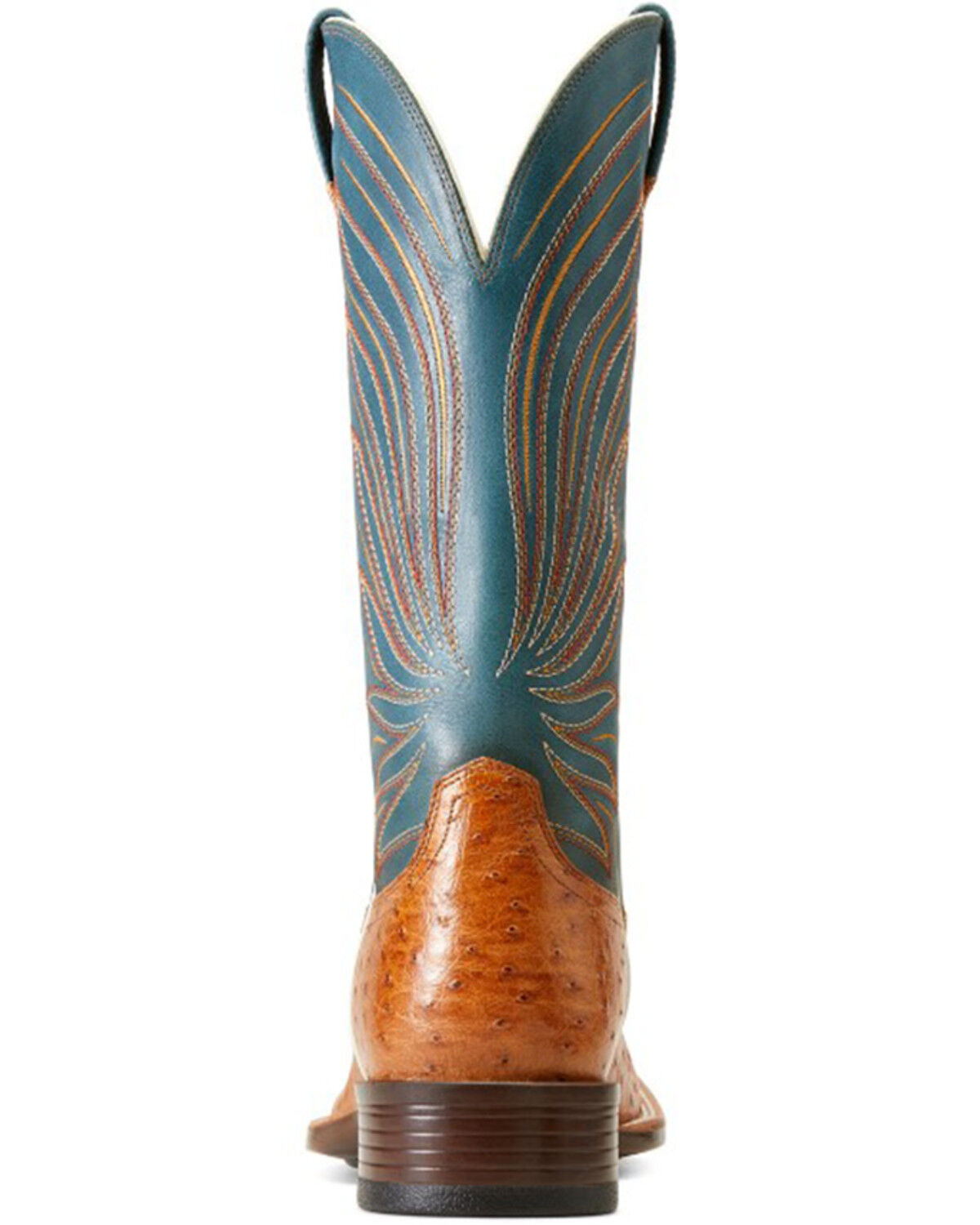 Image #3 - Ariat Men's Brandin' Ultra Exotic Western Boots - Broad Square Toe, Beige, hi-res