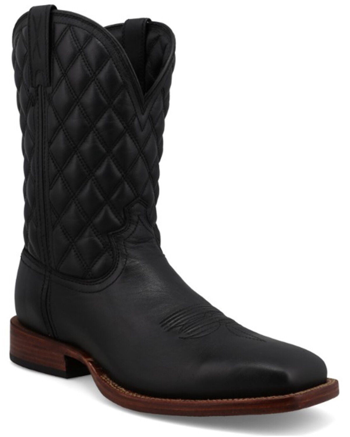 Twisted X Men's 11" Tech X&trade; Western Boots - Broad Square Toe, Black, hi-res