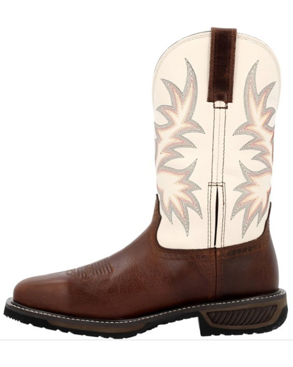 Image #3 - Durango Men's 11" Workhorse Western Boots - Steel Toe, , hi-res