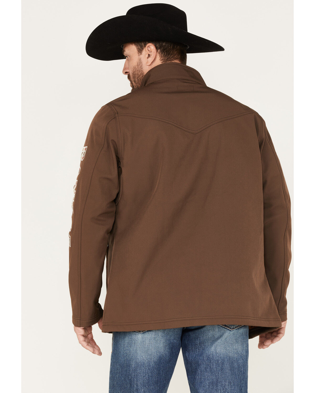 Image #4 - RANK 45® Men's Bronco Striped Embellished Softshell Jacket, , hi-res
