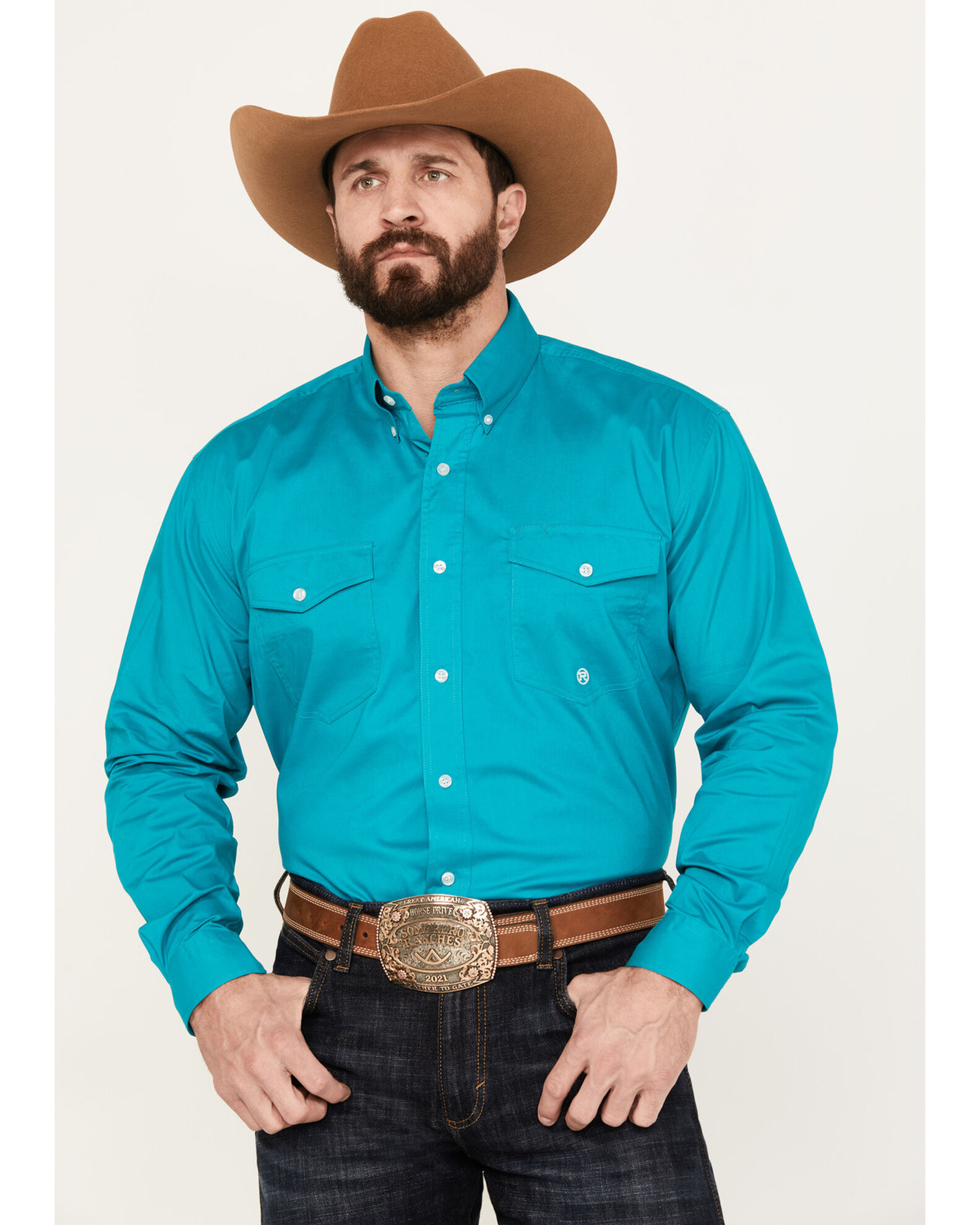 Roper button down shirt discount