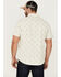Image #4 - Flag & Anthem Men's Tempe Cactus Print Short Sleeve Snap Western Shirt , Cream, hi-res
