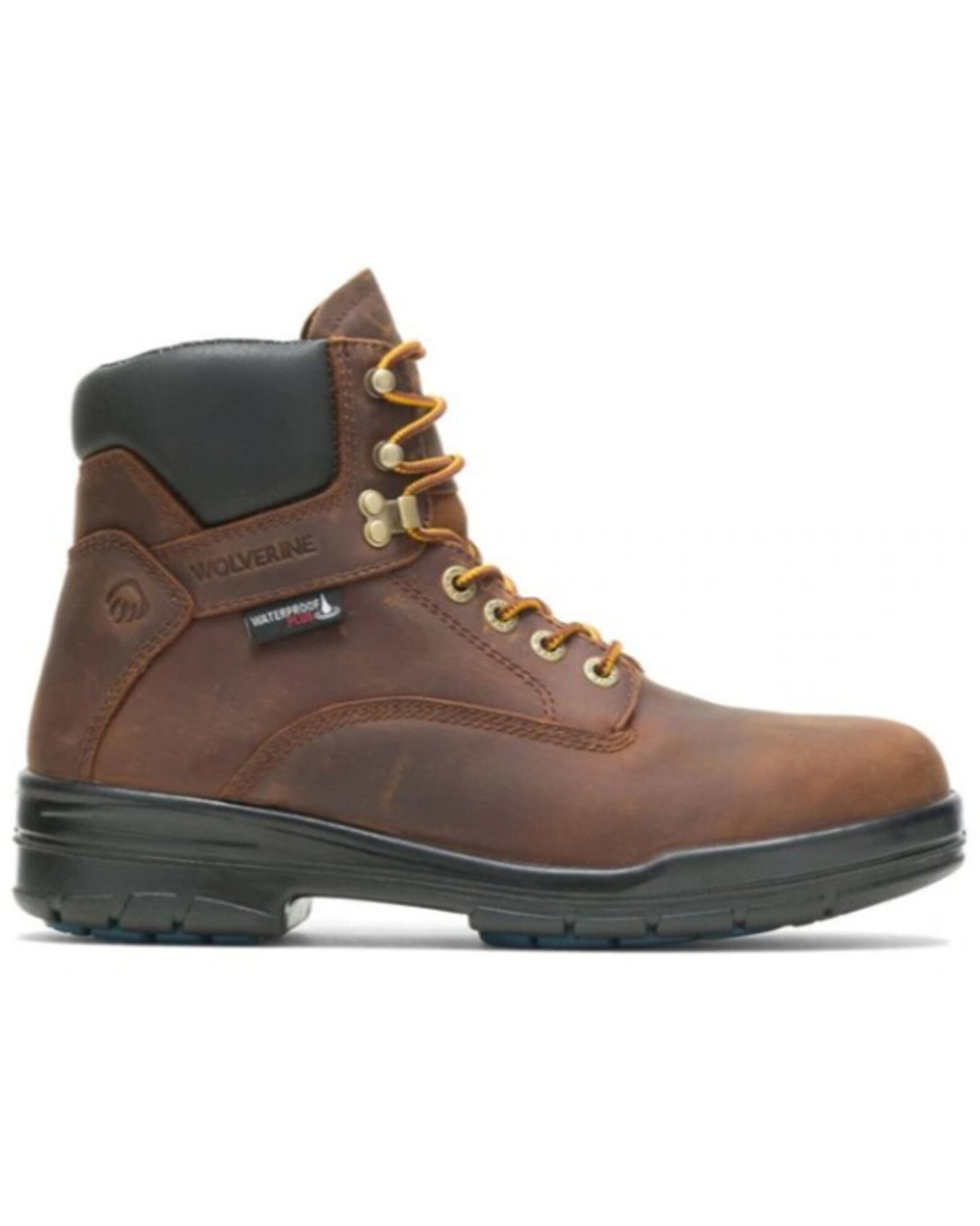 Product Name: Wolverine Men's DuraShock Waterproof Lace-Up Work Boot -  Steel Toe
