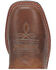 Image #6 - Dan Post Little Girls' Starr Western Boots - Broad Square Toe, Brown, hi-res