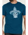 Image #3 - Moonshine Spirit Men's Mi Amigo Graphic T-Shirt , Teal, hi-res