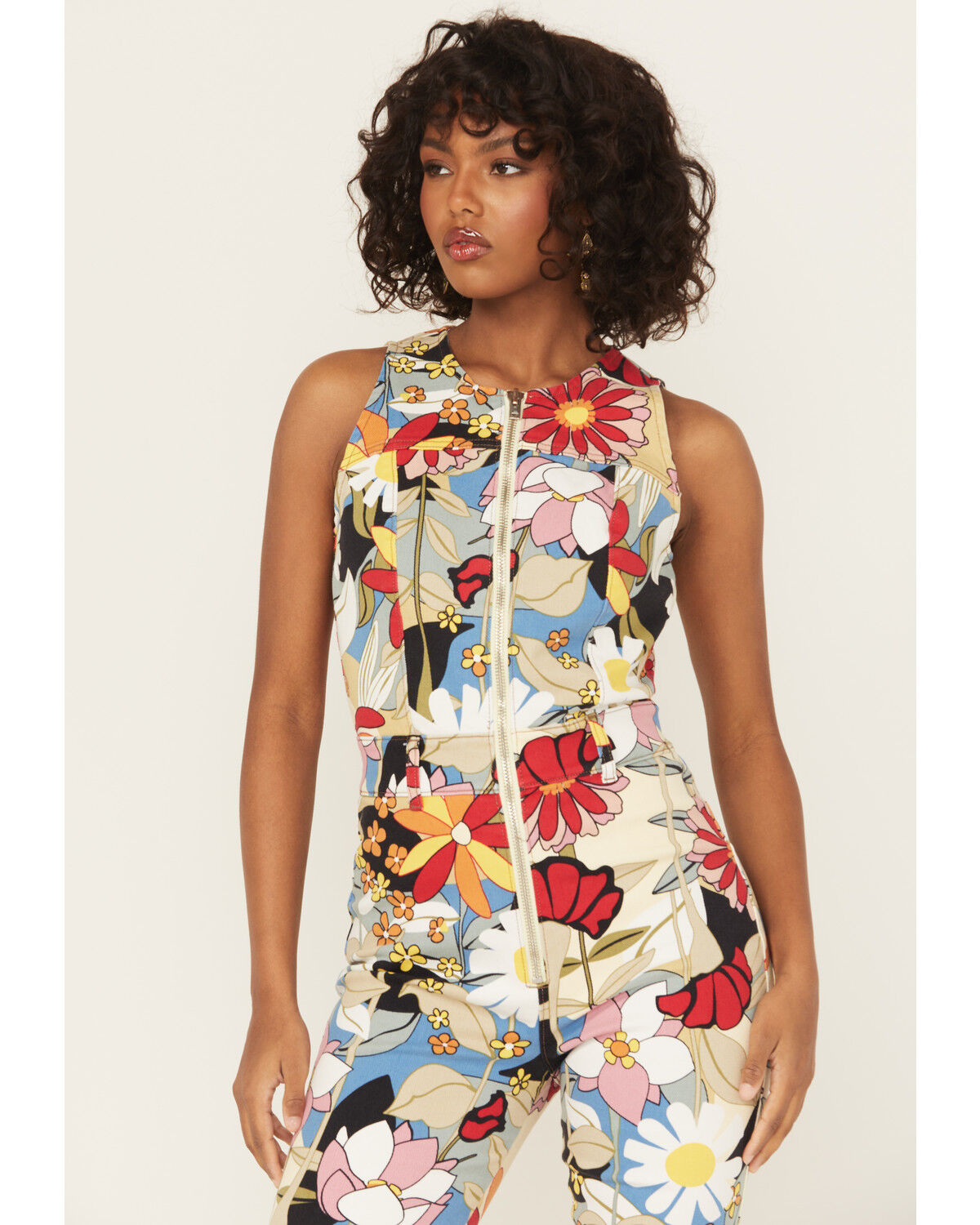Image #3 - Wrangler X Lainey Wilson Women's Blooming Belle Floral Jumpsuit, , hi-res