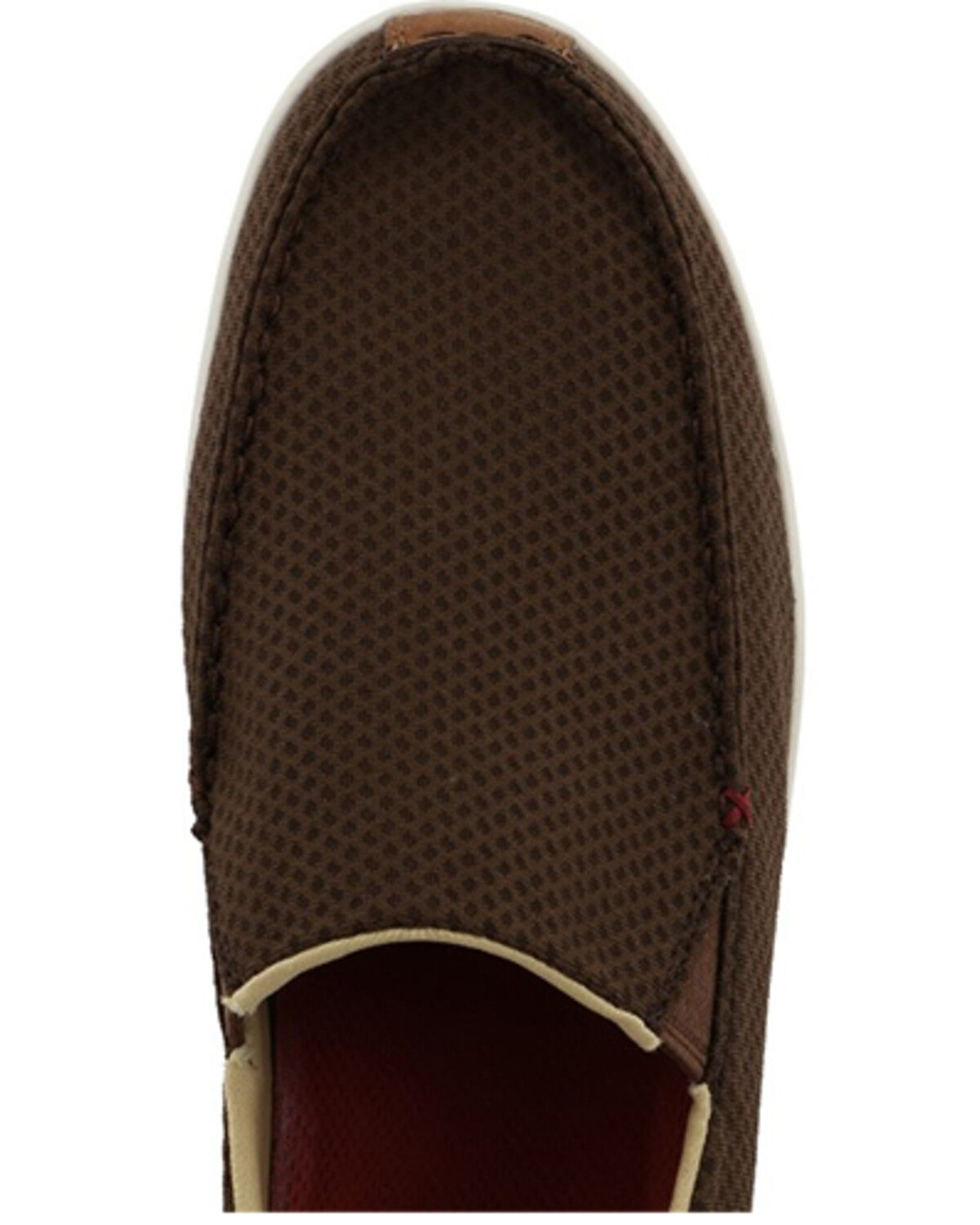 Image #6 - Twisted X Men's Ultralite X™ Slip-On Driving Shoes - Moc Toe, Brown, hi-res