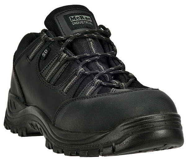 Image #1 - McRae Men's Low Cut Hiker Boots - Composite Toe, Black, hi-res