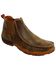 Image #1 - Twisted X Driving Slip-On Moccasin Shoes - Moc Toe, Brown, hi-res