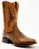 Image #1 - Dan Post Men's Exotic Water Snake Western Boot - Broad Square Toe, Black/brown, hi-res