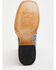 Image #7 - Tanner Mark Women's Bluebonnet Western Boots - Broad Square Toe, Blue, hi-res