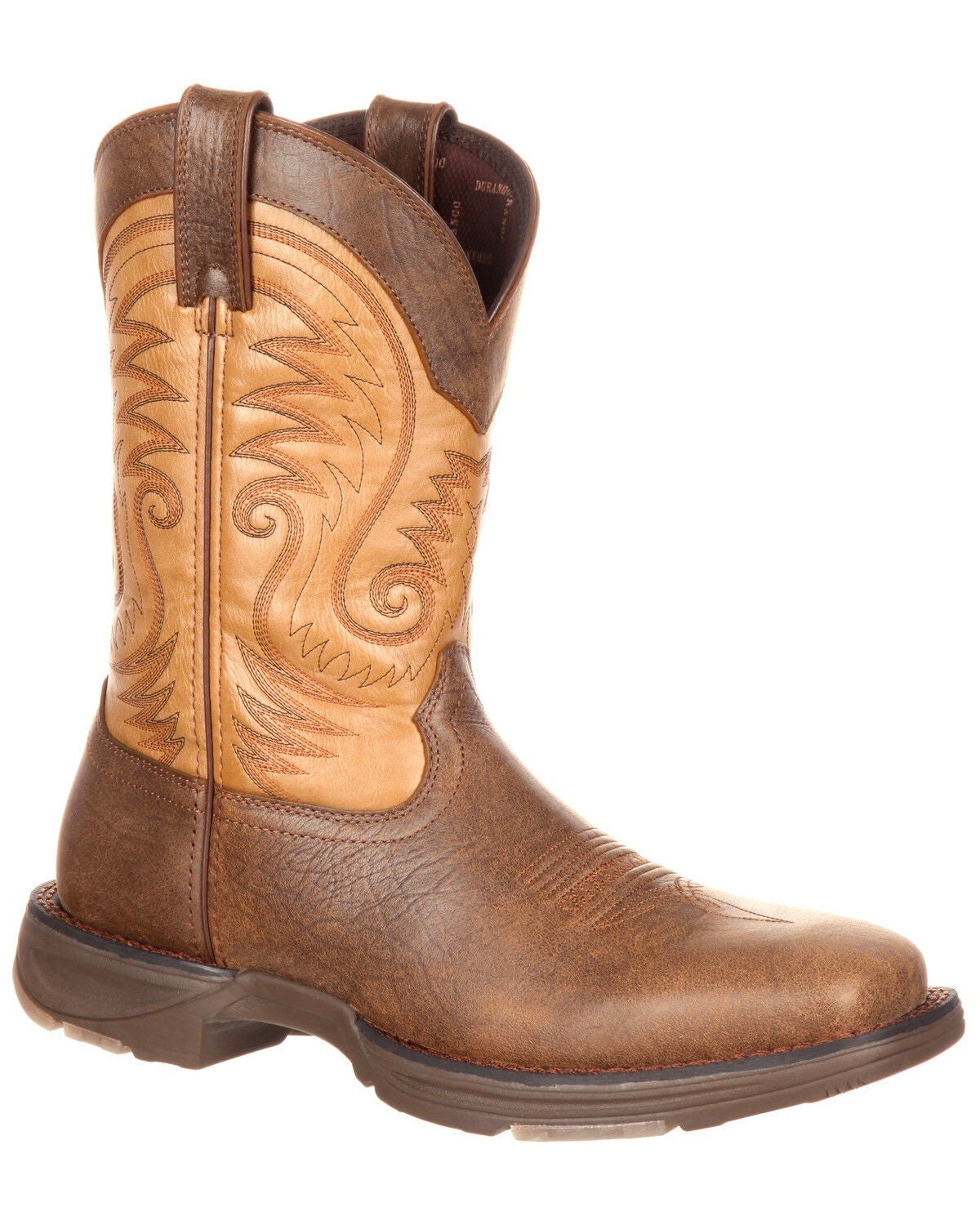Image #1 - Durango Men's Ultralite Western Boots - Broad Square Toe, , hi-res