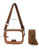 Image #6 - Wrangler Women's Clear Stadium Crossbody Bag, Brown, hi-res