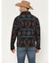 Image #4 - Cody James Men's Southwestern Print Softshell Jacket, Black, hi-res