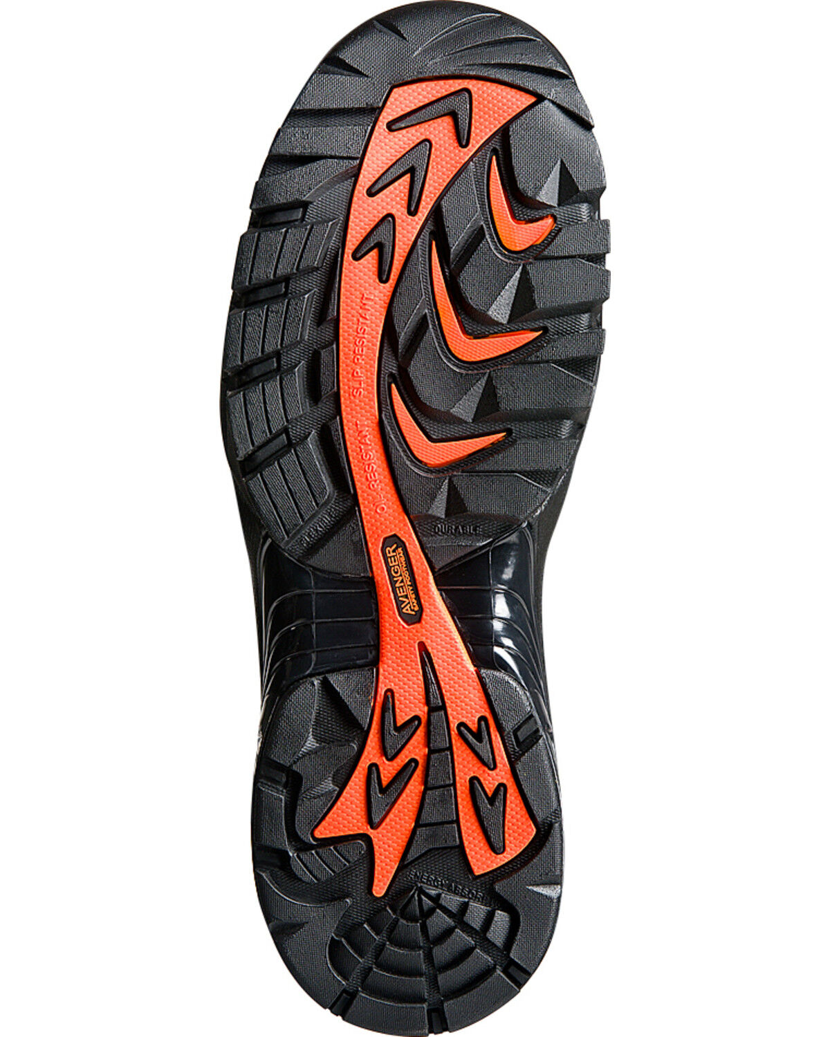 Image #2 - Avenger Men's Waterproof Lace-Up Work Boots - Composite Toe, Black, hi-res