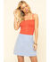 Others Follow Women's Red Smocked Goldie Top, Red, hi-res