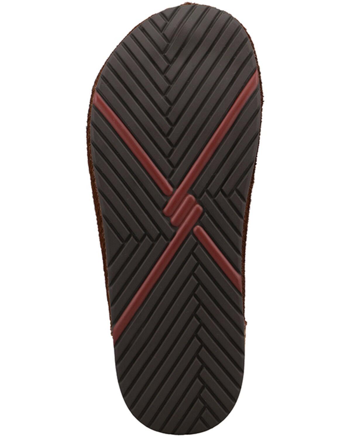 Image #7 - Twisted X Women's Cowhide Mules - Moc Toe, Dark Brown, hi-res