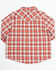 Image #3 - Wrangler Toddler Boys' Plaid Print Long Sleeve Snap Western Shirt, Red, hi-res