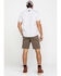 Image #5 - ATG by Wrangler Men's Morel Utility Asymmetric Cargo Shorts , Brown, hi-res