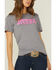 Image #2 - Ranch Dress'n Howdy Bitches Graphic Tee, Grey, hi-res