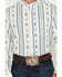 Image #3 - RANK 45&reg; Men's Apache RODEOTEK&trade; Southwestern Striped Long Sleeve Button-Down Stretch Western Shirt, Cream, hi-res