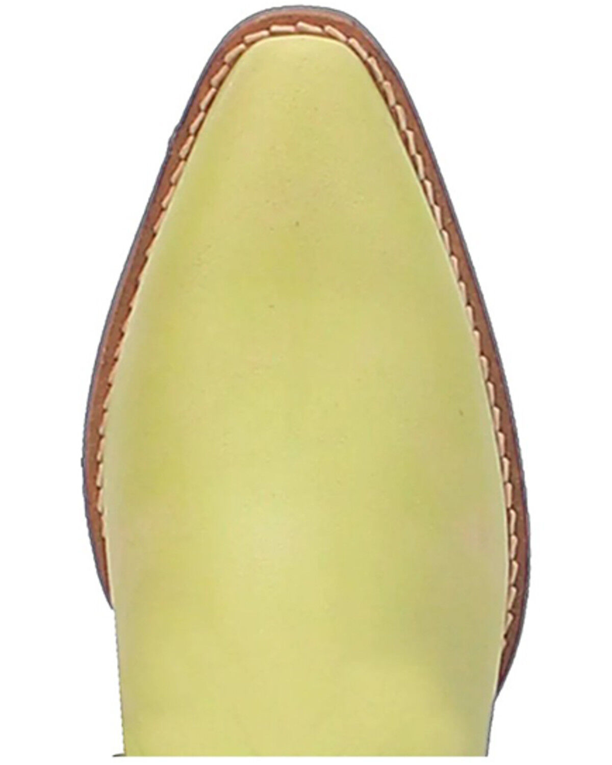 Image #6 - Dingo Women's Fine N' Dandy Leather Booties - Snip Toe, Moss Green, hi-res