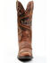 Image #4 - Laredo Women's Distressed Sidewinder Western Boots - Snip Toe, Tan, hi-res