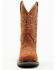 Image #4 - Shyanne Women's 11" Pull On Western Work Boots - Composite Toe, Brown, hi-res