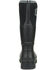 Image #4 - Carolina Men's Short Puncture Resisting Rubber Boots - Steel Toe, Black, hi-res