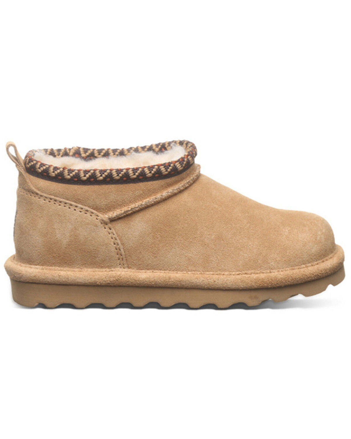 Image #2 - Bearpaw Girls' Super Shorty Deco Casual Boots, Chestnut, hi-res