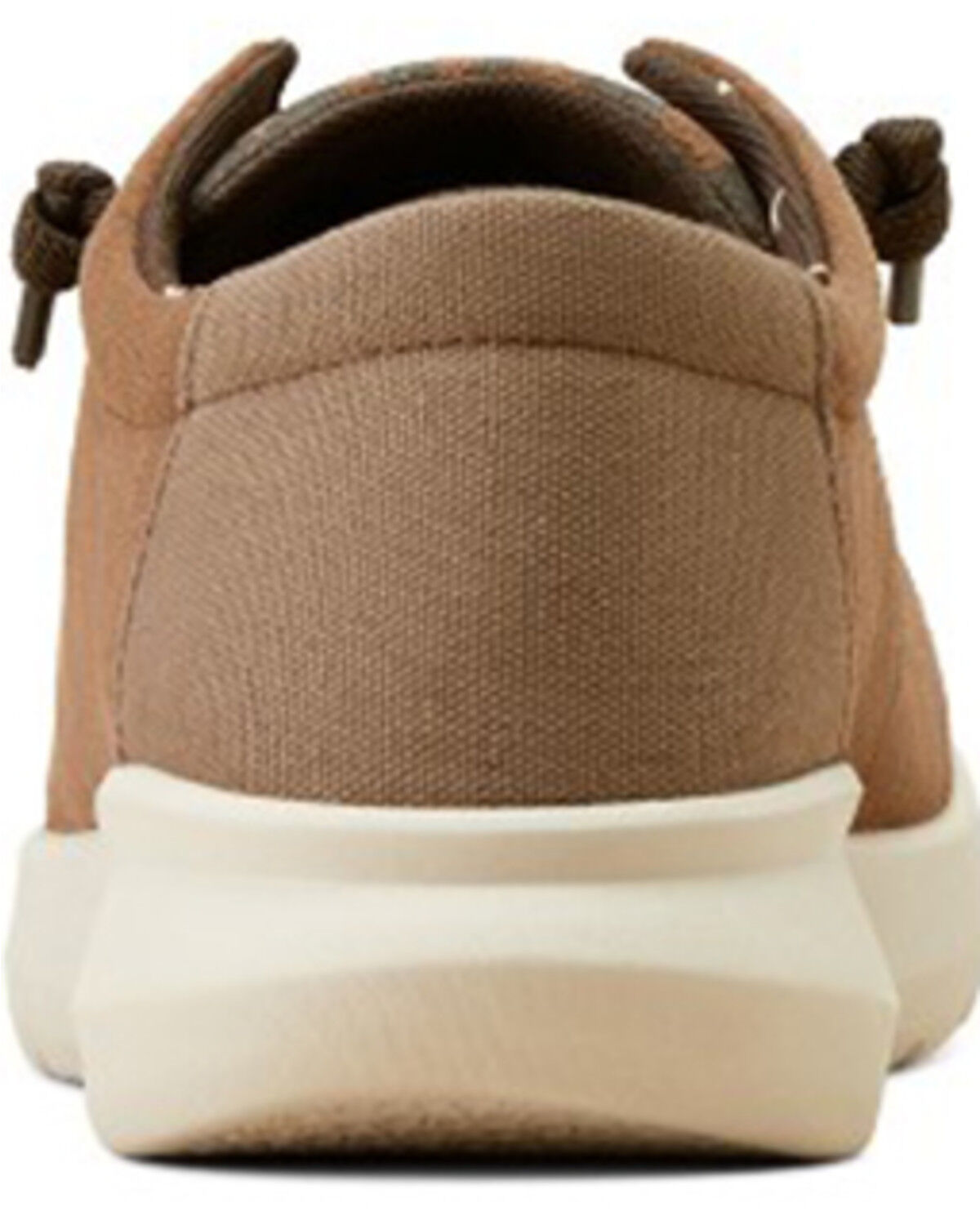 Image #3 - Ariat Men's Hilo Stretch Lace Casual Shoes - Moc Toe, Brown, hi-res
