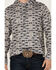 Image #3 - Rock & Roll Denim Men's Southwestern Print Hooded Sweatshirt, Dark Brown, hi-res