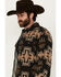 Image #2 - Pendleton Men's Bay City Multicolored Print Snap Sherpa Lined Jacket, Navy, hi-res