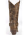 Abilene Distressed Tan Harness Cowgirl Boots - Pointed Toe, Tan, hi-res