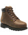 Image #1 - Wolverine Men's McKay Waterproof Work Boots - Steel Toe, Brown, hi-res