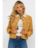 Scully Women's Faux Shearling Jean Jacket, Rust Copper, hi-res