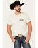 Image #2 - Rodeo Time Men's Rope Short Sleeve Graphic T-Shirt, White, hi-res