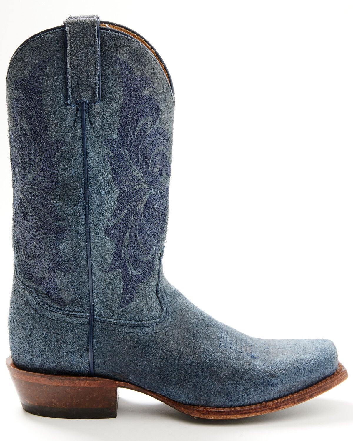 Image #2 - Moonshine Spirit&reg; Men's Gunsmoke Western Boots - Square Toe, Blue, hi-res