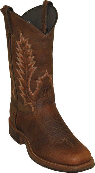 Image #1 - Abilene Boots Men's Pioneer Western Boots - Square Toe, Brown, hi-res