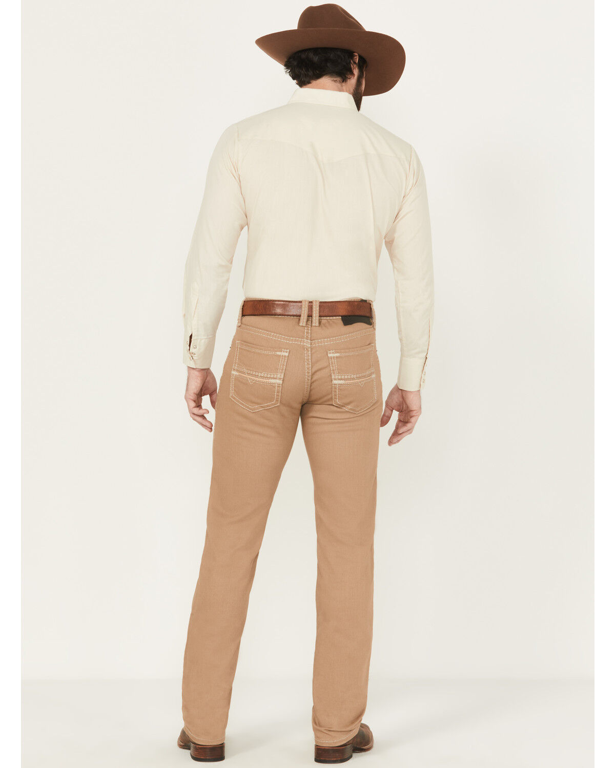 Image #3 - Rock & Roll Denim Men's Revolver Slim Straight Reflex Khaki Jeans, Khaki, hi-res