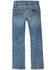 Image #2 - Wrangler Retro Little Boys' Barksdale Dark Wash Slim Straight Stretch Denim Jeans , Medium Wash, hi-res