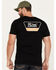 Image #4 - Brixton Men's Linwood Logo Short Sleeve Graphic T-Shirt, Black, hi-res