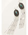 Image #2 - Cowgirl Confetti Women's Concho Chain Drop Earrings, White, hi-res